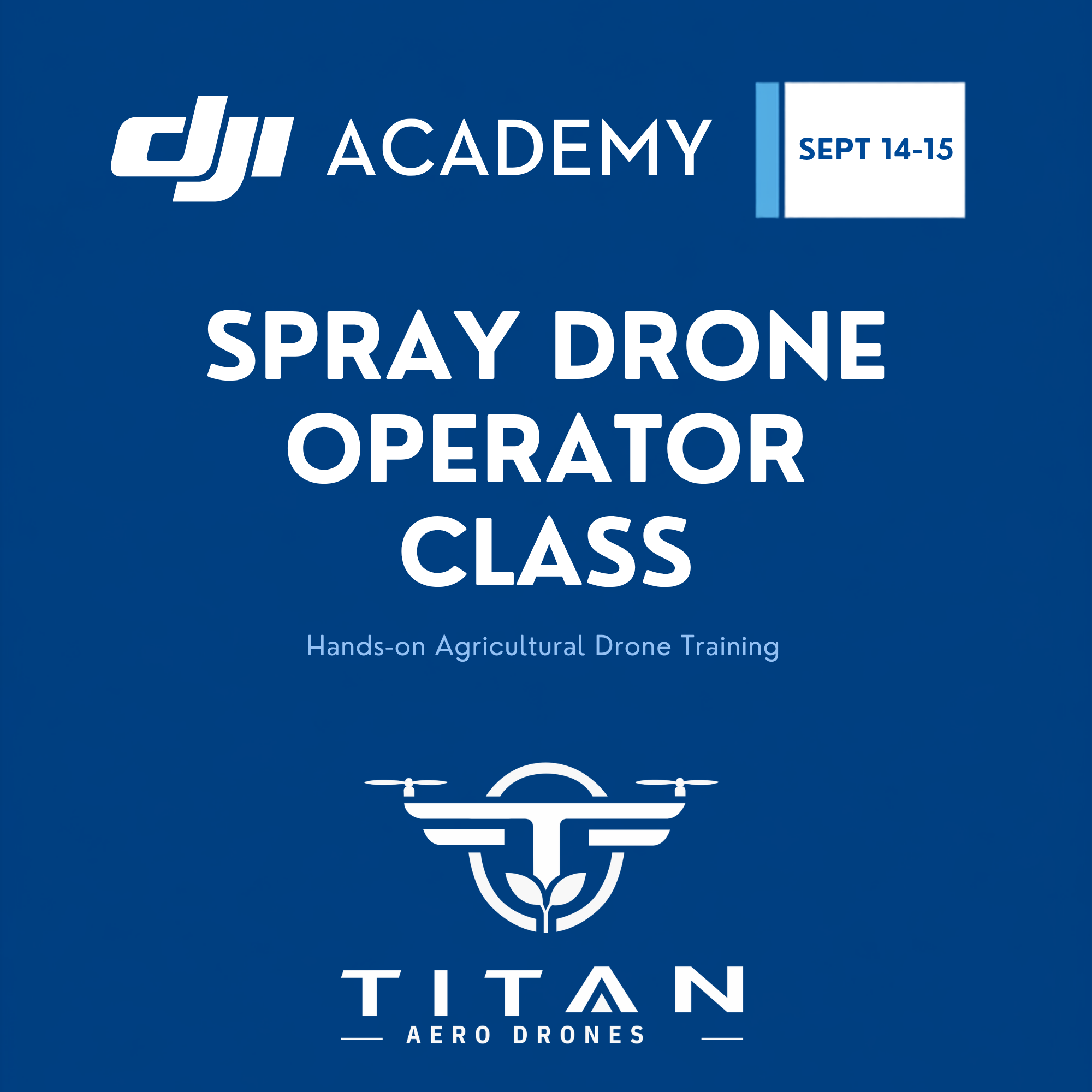 Spray Drone Operator Class